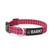 Collier pour chien Carreaux rouge