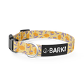 Collier pour chien Jaune Fleuris