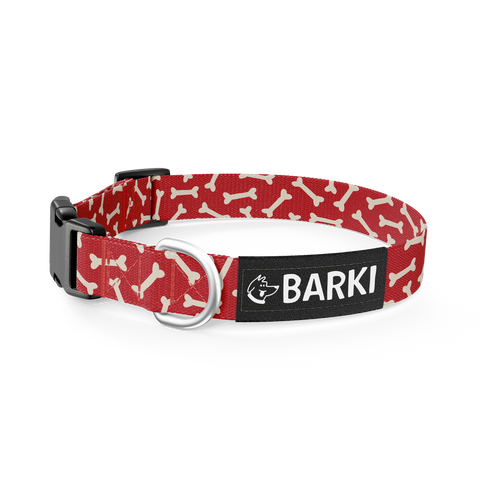 Collier pour chien Os