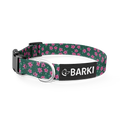 Collier pour chien Vert Fleuris