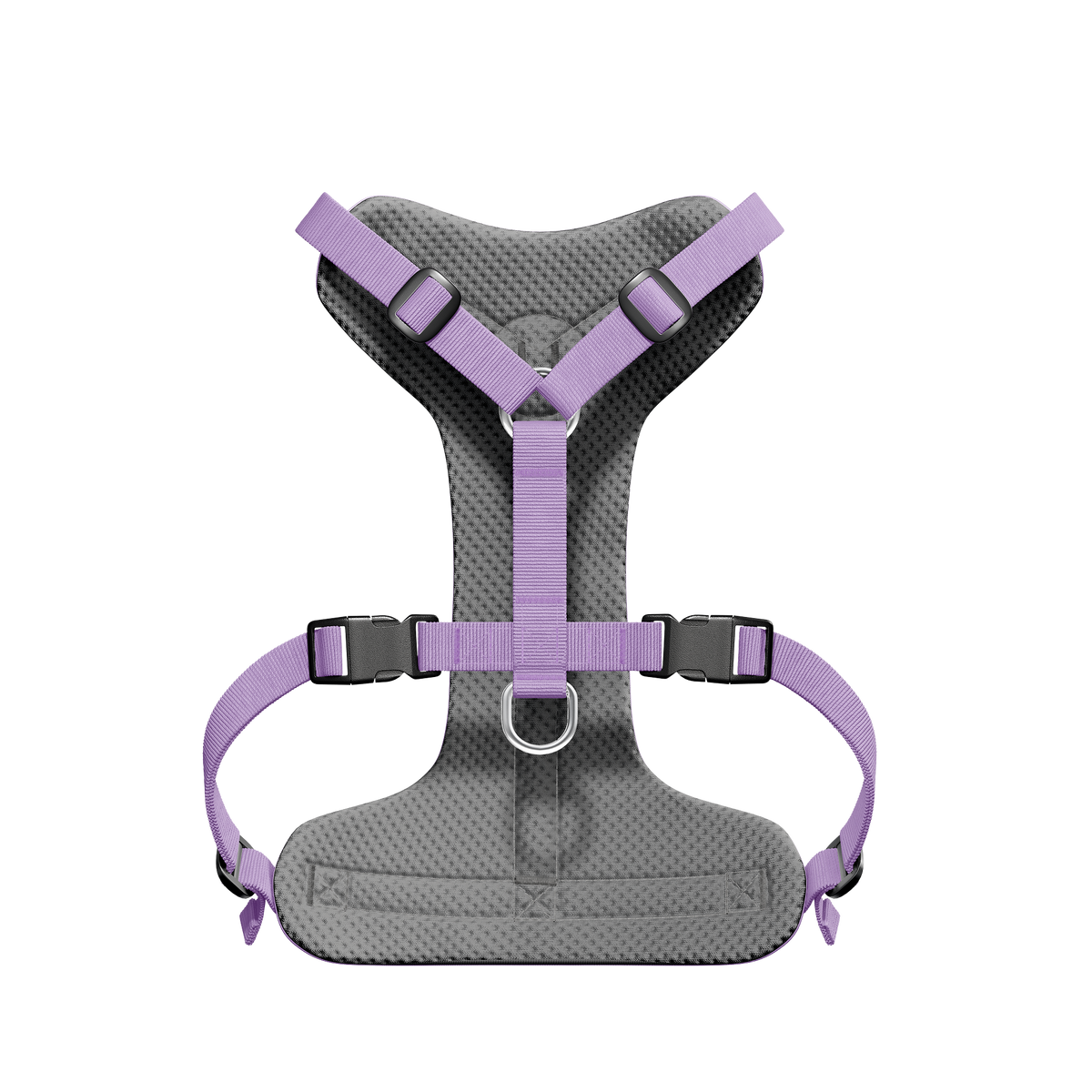 Harnais Barki Mauve – côté mesh respirant