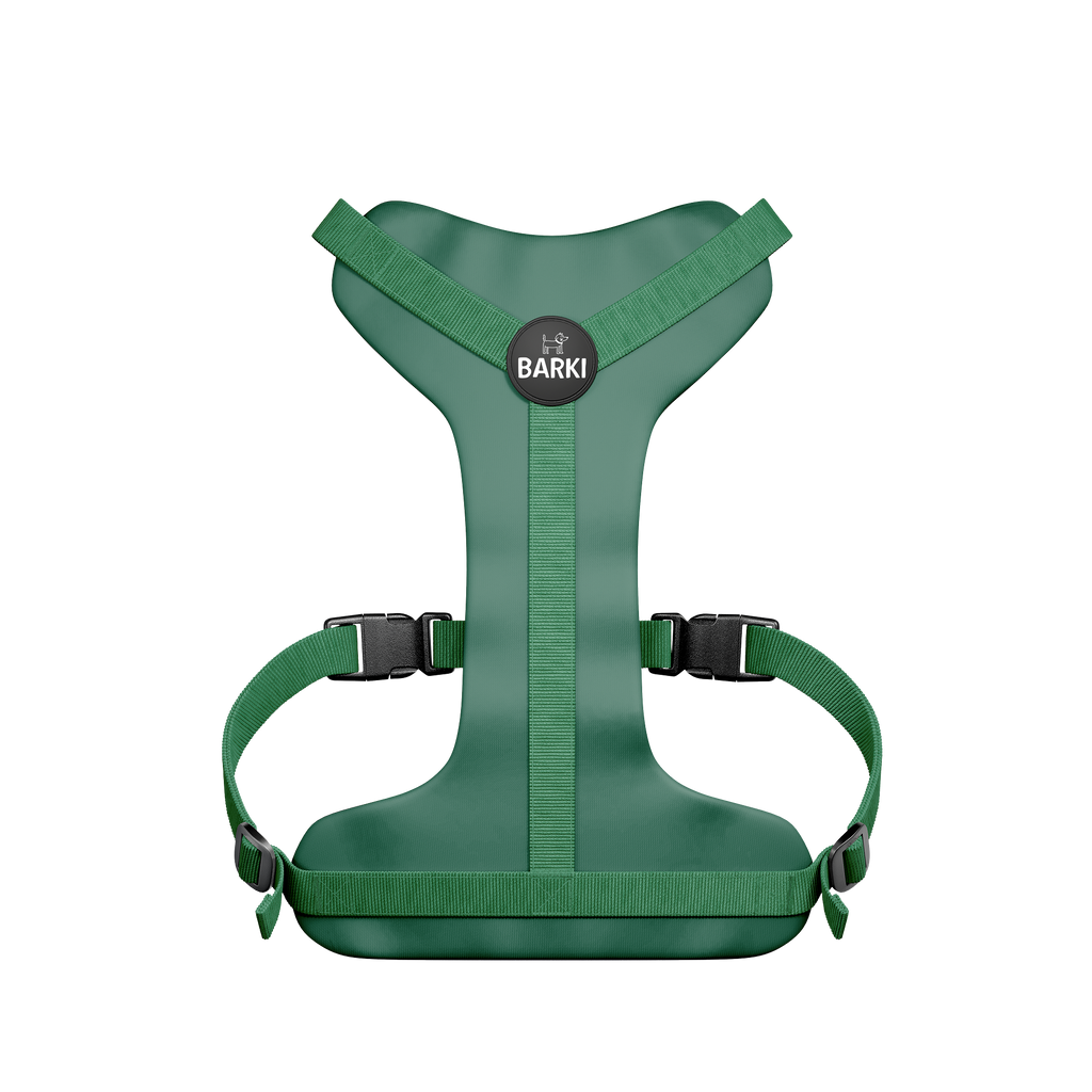 Harnais Barki Vert – côté coloré logo BARKI