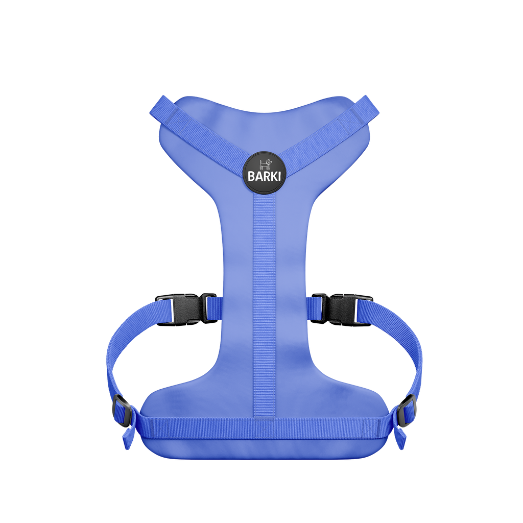 Harnais Barki Bleu – côté coloré logo BARKI