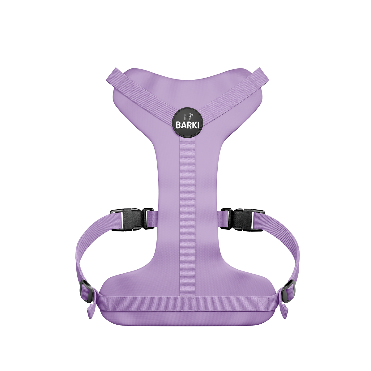 Harnais Barki Mauve – côté coloré logo BARKI