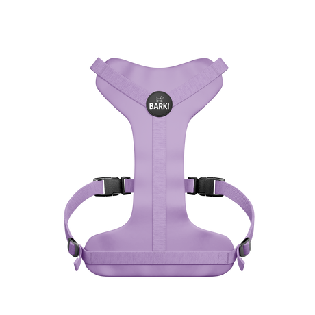 Harnais Barki Mauve – côté coloré logo BARKI