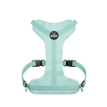 Barki harness in aqua – coloured side with BARKI logo